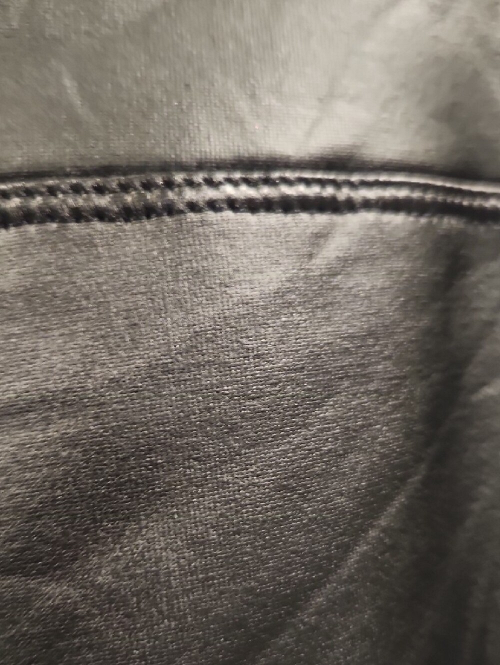 just be Black Faux Leather-Look Leggings - Picture 4 of 5